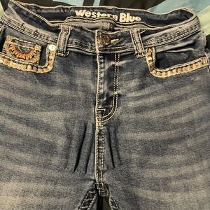 Women's Boot Cut Jeans - Classic Denim